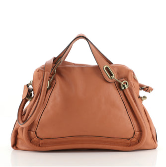 Chloe Paraty Top Handle Bag Leather Large