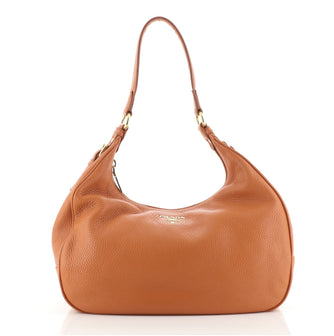 Prada Zip Shoulder Bag Vitello Daino Medium