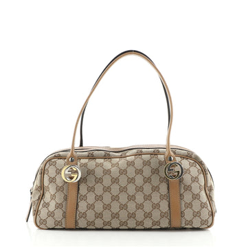 Gucci Twins Boston Bag GG Canvas