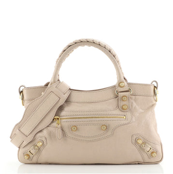 Balenciaga First Giant Studs Bag Leather