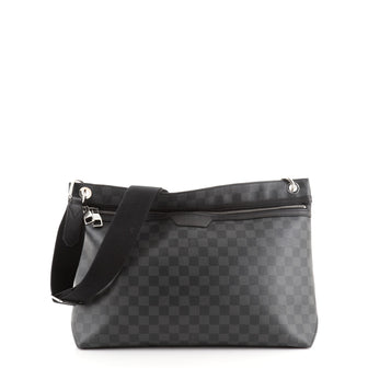 Louis Vuitton Hunter Handbag Damier Graphite