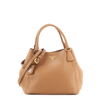 Prada Convertible Satchel Vitello Daino Medium
