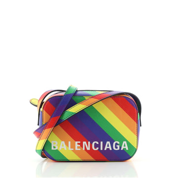 Balenciaga Everyday Camera Bag Printed Leather XS