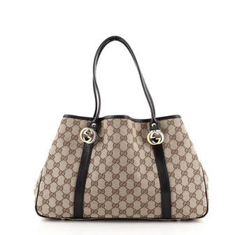 Gucci Twins Tote GG Canvas Medium
