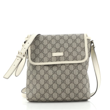 Gucci Flap Messenger GG Coated Canvas Small