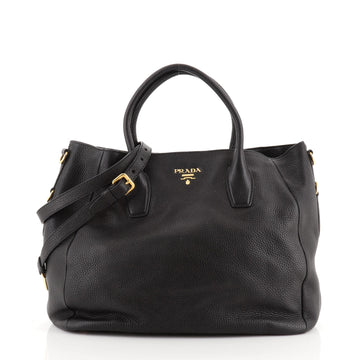 Prada Convertible Open Tote Vitello Daino Medium