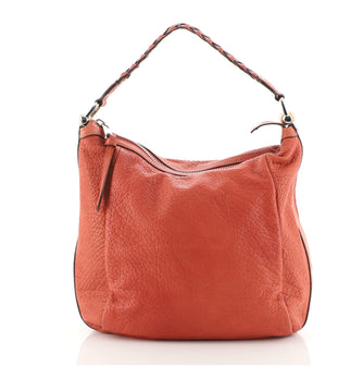 Gucci Bamboo Bar Hobo Leather Medium