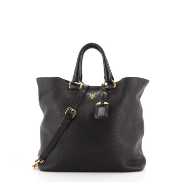 Prada Convertible Shopping Tote Vitello Daino Large