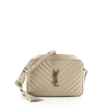 Saint Laurent Lou Camera Bag Matelasse Chevron Leather Small