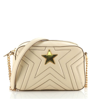 Stella McCartney Stella Star Camera Bag Quilted Faux Leather Small