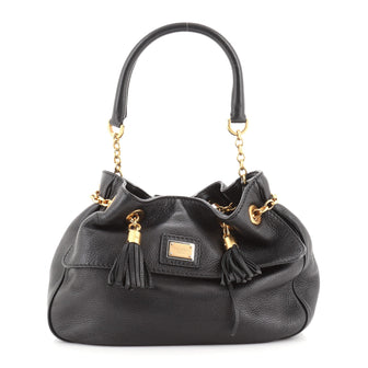 Dolce & Gabbana Miss Charlotte Shoulder Bag Leather Medium