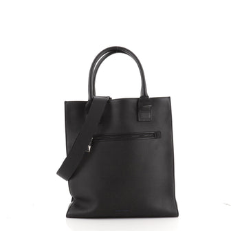 Christian Dior Homme Shopper Tote Pebbled Leather Tall