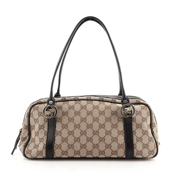 Gucci Twins Boston Bag GG Canvas