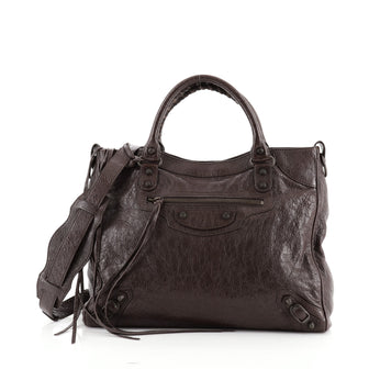 Balenciaga Velo Classic Studs Bag Leather Medium