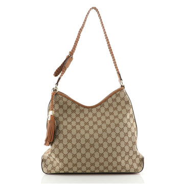 Gucci Marrakech Hobo GG Canvas Medium