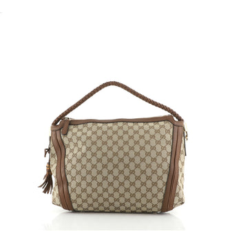 Gucci Bella Hobo GG Canvas Medium