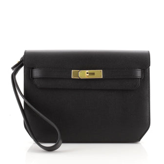 Hermes Kelly Depeches Pouch Epsom 25