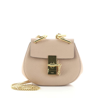 Chloe Drew Crossbody Bag Leather Nano