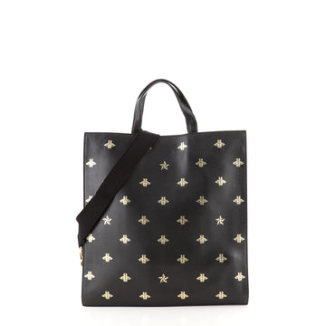 Gucci Convertible Soft Open Tote Printed Leather Tall