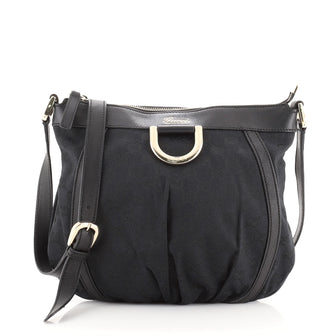 Gucci D Ring Messenger Bag GG Canvas Small