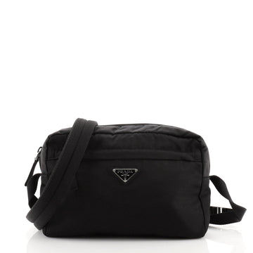 Prada Front Pocket Messenger Bag Tessuto Large