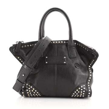 Alexander McQueen De Manta Tote Studded Leather Mini