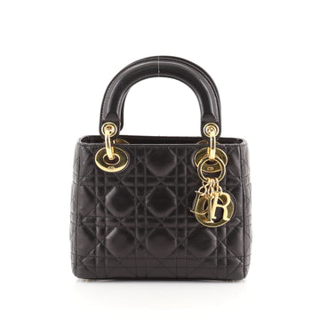 Christian Dior Vintage Lady Dior Bag	 Cannage Quilt Lambskin Mini