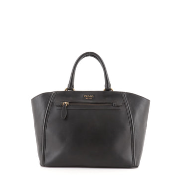 Prada Front Pocket Tote City Calfskin Large