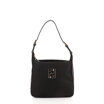 Fendi FF Shoulder Bag Nylon Medium
