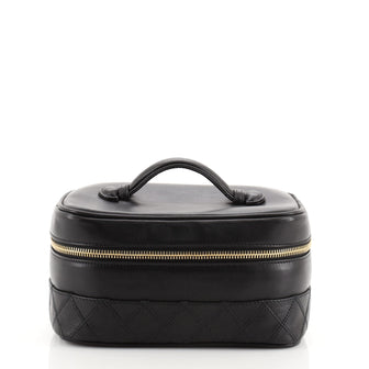 Chanel Vintage Cosmetic Case Lambskin