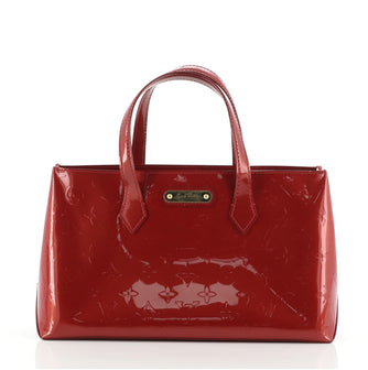 Louis Vuitton Wilshire Handbag Monogram Vernis PM
