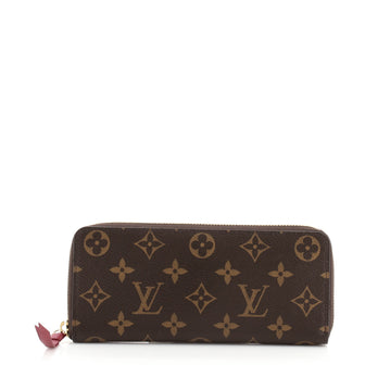 Louis Vuitton Clemence Wallet Monogram Canvas