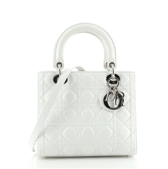 Christian Dior Lady Dior Bag Cannage Quilt Lambskin Medium