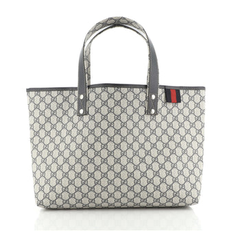 Gucci Web Loop Tote GG Coated Canvas Medium