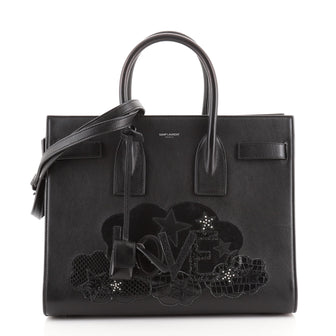 Saint Laurent Sac de Jour Bag Patchwork Leather Small