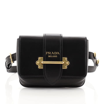 Prada Cahier Belt Bag City Calf Small
