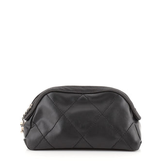 CHANEL Paris Biarritz Large Shoulder Tote Bag (Black Leather