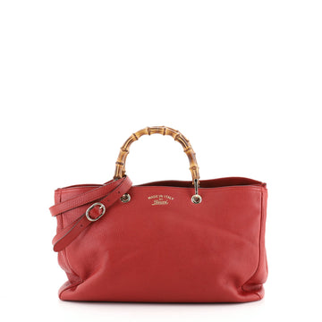 Gucci Bamboo Shopper Tote Leather Large