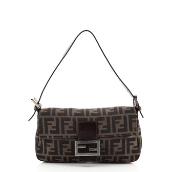 Fendi Baguette Zucca Canvas