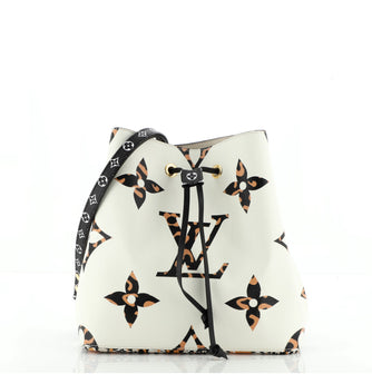 Louis Vuitton NeoNoe Handbag Limited Edition Jungle Monogram Giant