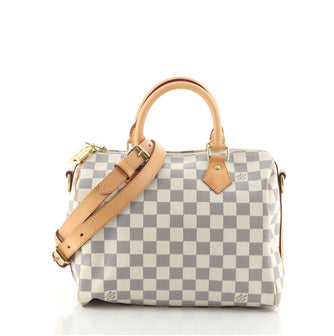 Louis Vuitton Speedy Bandouliere Bag Damier 25