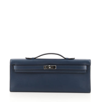 Hermes Kelly Cut Pochette Swift