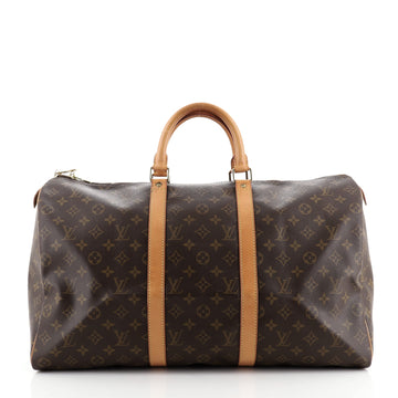 Louis Vuitton Keepall Bag Monogram Canvas 50
