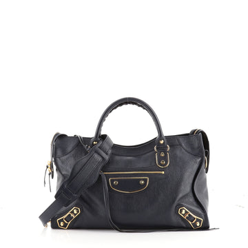 Balenciaga City Classic Metallic Edge Bag Leather Medium