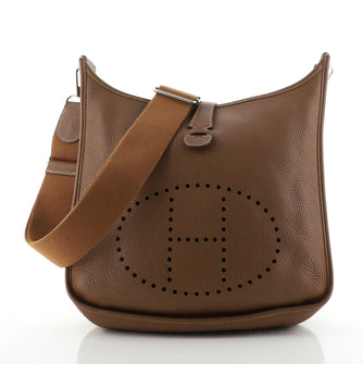 Hermes Evelyne Bag Gen III Clemence GM