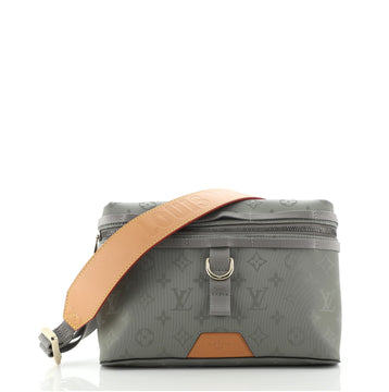 Louis Vuitton Messenger Bag Limited Edition Titanium Monogram Canvas PM
