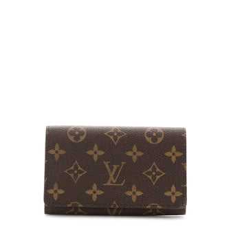Louis Vuitton Porte Monnaie Tresor Wallet Monogram Canvas