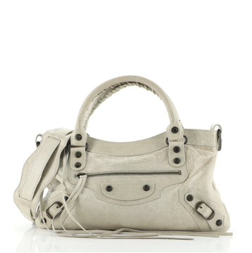 Balenciaga First Classic Studs Bag Leather