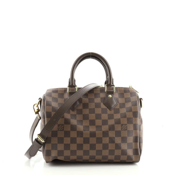 Louis Vuitton Speedy Bandouliere Bag Damier 25