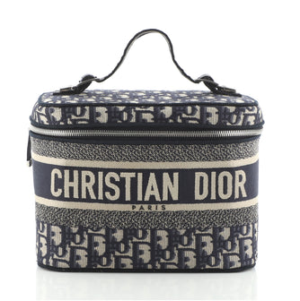 Christian Dior DiorTravel Vanity Case Oblique Canvas